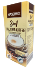 Massimo 3 in 1 instant coffee Cafe Latte 10 sticks