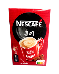 Nescafe 3 in 1 Rich Aroma instant coffee 10 sticks