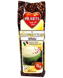 Hearts cappuccino white