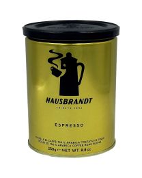 Hausbrandt Espresso 100% Arabica can 250 grams