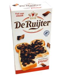 De Ruijter chocolate flakes dark 300 g