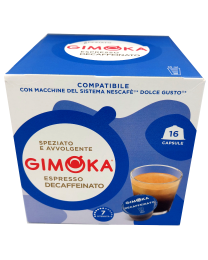 Gimoka Espresso Decaffeinato for Dolce Gusto