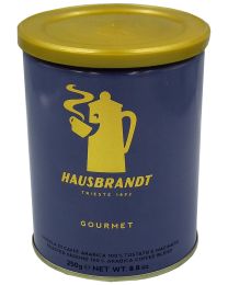 Hausbrandt Gourmet ground coffee (250 gram can)