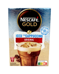 Nescafe Gold Iced Cappuccino Original instant coffee 7 sticks
