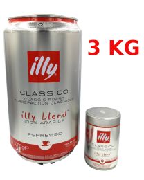 Illy Classico espresso XXL 3 KG (catering)