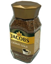 Jacobs (cronat) Gold instant coffee 100gr Glass.
