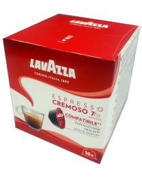 Lavazza Espresso Cremoso cups for Dolce Gusto machines