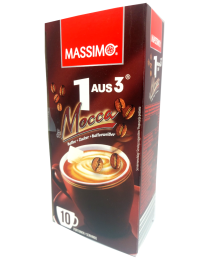 Massimo 3 in 1 instant coffee Mocca 10 sticks