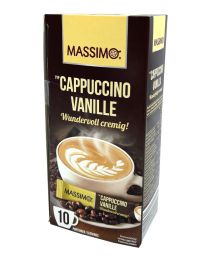 Massimo Cappuccino vanilla 10 sticks