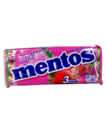 Mentos Strawberry Mix 3-pack