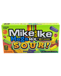 Mike and Ike Megamix 10 flavors sour