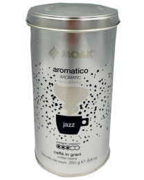 Moak Aromatico Jazz can of coffee beans 250g