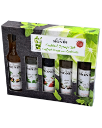 Monin cocktail / coffee syrup gift box