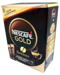 Nescafe Gold Espresso instant coffee 25 sticks