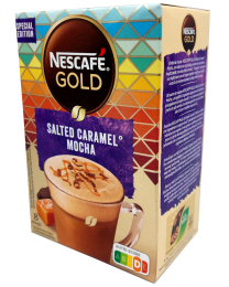 Nescafe Gold Salted Caramel Mocha instant coffee 8 sticks