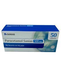 Paracetamol Sanias 500 mg, tablets