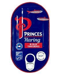 Princess herring in mild tomato sauce