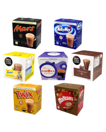 Trial package for hot chocolate drinks for Dolce Gusto
