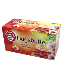 Teekanne Hagebutte (rosehip tea)