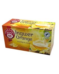 Teekanne Ingwer-Orangen-Kräutertee (Ginger and Orange Herbal tea)